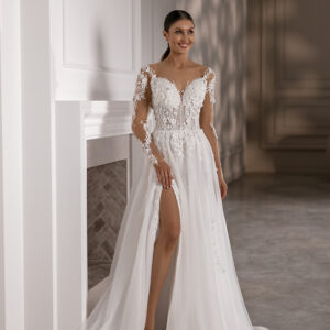 Home eterna long dress black